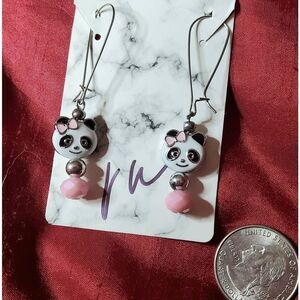 Pretty Panda Earrings